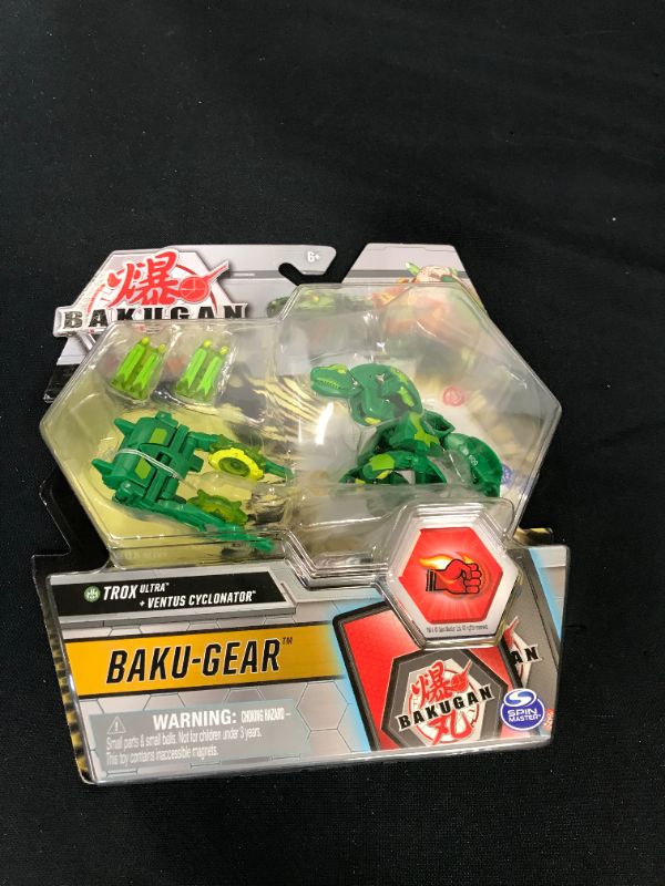 Photo 2 of Bakugan Ultra, Trox with Transforming Baku-Gear, Armored Alliance 3-inch Tall Collectible Action Figure
