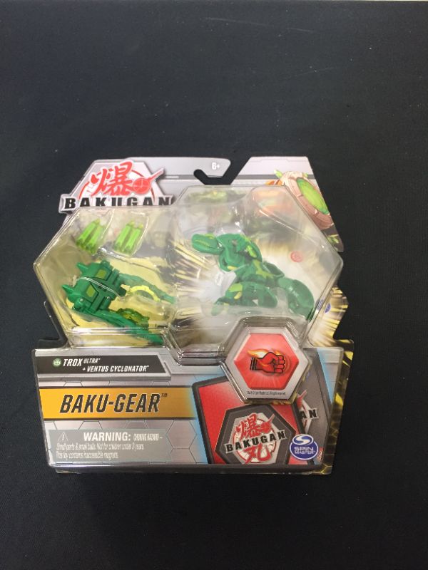 Photo 2 of Bakugan Ultra, Trox with Transforming Baku-Gear, Armored Alliance 3-inch Tall Collectible Action Figure
