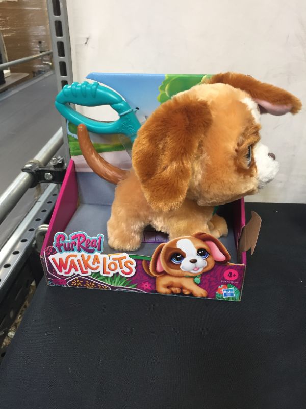 Photo 2 of FurReal Walkalots Big Wags Puppy, for Kids Ages 4 and up, Includes Leash
