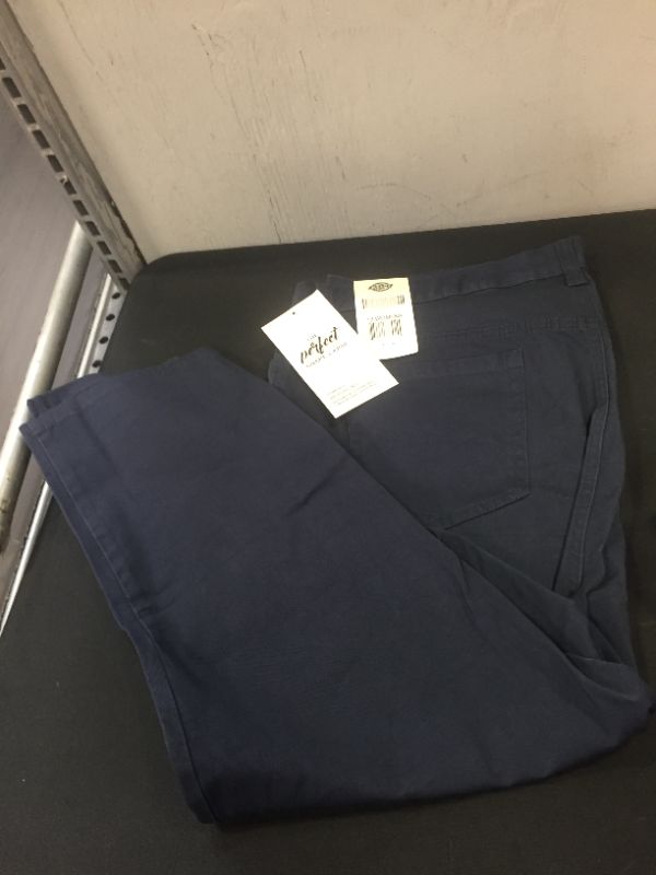 Photo 2 of Dickies Women's Plus Size Perfect Shape Twill Capri Pant 18