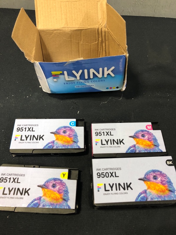 Photo 2 of FASTINK Compatible Ink Cartridges Replacement for HP 950 951 XL 950XL 951XL to use with HP OfficeJet Pro 8600 8610 8620 8100 276DW 271DW 8630 8640 Printers