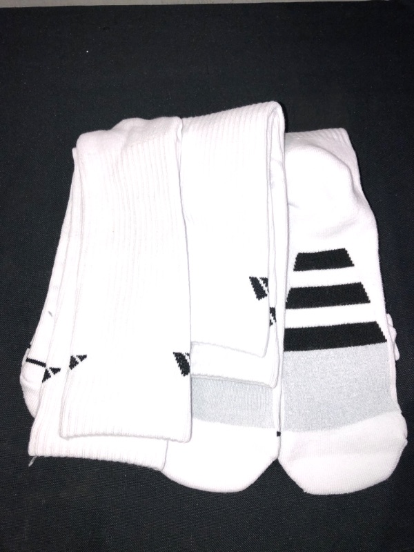 Photo 2 of adidas Men's Cushioned Crew Socks (3-Pair) 