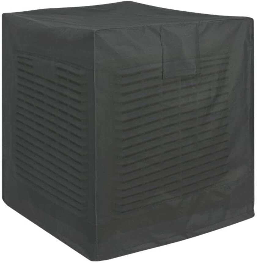 Photo 1 of AMSAMOTION Central Large Air Conditioner Cover for Outside Units Water/Windproof Anti-Dust Heavy Duty Outdoor AC Unit Cover Black (36x36x39 Inch)

