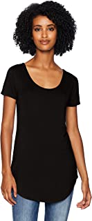 Photo 1 of Daily Ritual Women's Jersey Standard-Fit Short-Sleeve Long-Line Scoopneck T-Shirt
XL