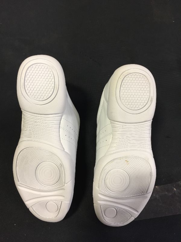 Photo 1 of BAXINIER Youth Girls White Cheerleading Dancing Shoes Athletic Training Tennis Walking Breathable Competition Cheer Sneakers EUR 34