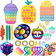 Photo 1 of Fidget Packs Sensory Fidget Toys Set with Planet Pop , Easter Basket Stuffers, Stress Relive Anxiety Relief Fidget Toys Packs (Pack A)
