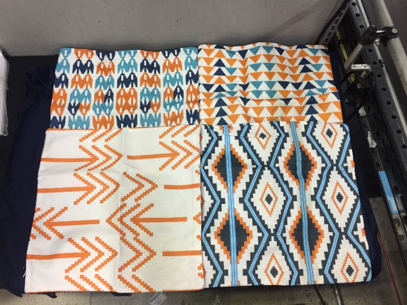 Photo 1 of 4 piece couch pillow covers 