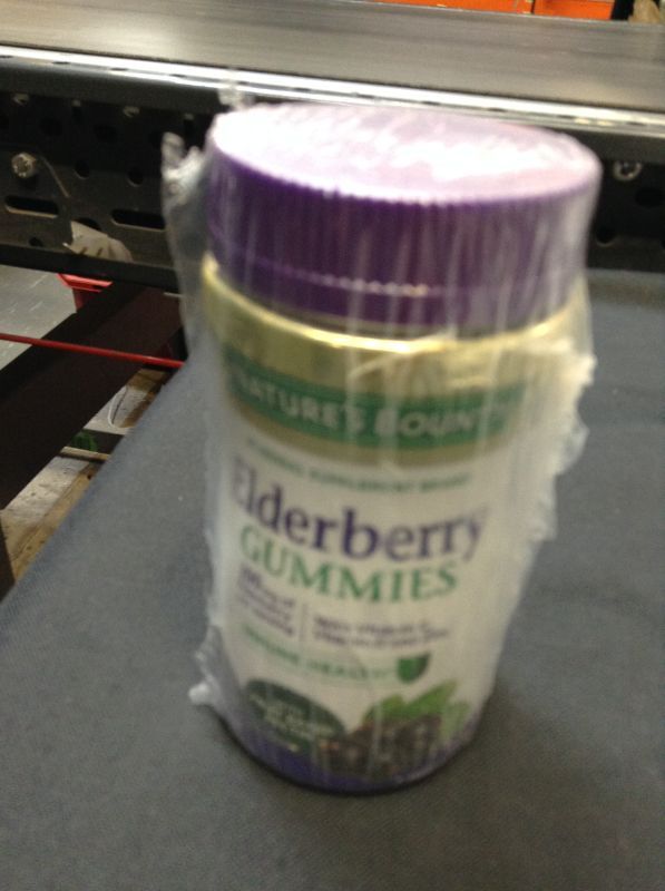 Photo 2 of Nature's Bounty Elderberry, 40 Gummies---exp date 08-2023