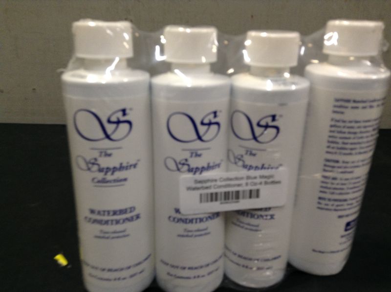 Photo 2 of 4 8oz Bottles Blue Magic Waterbed Conditioner Sapphire