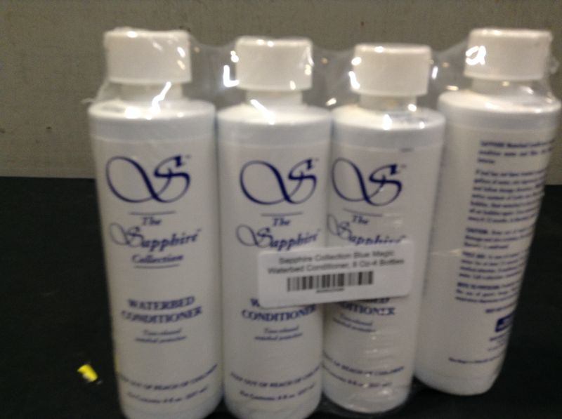 Photo 1 of 4 8oz Bottles Blue Magic Waterbed Conditioner Sapphire