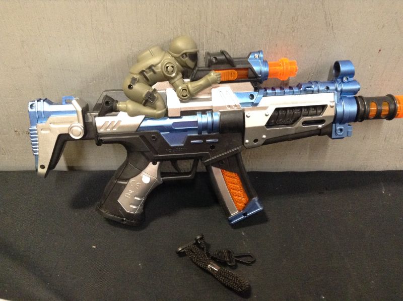 Photo 1 of children simulation toy military real special effects-- Blue