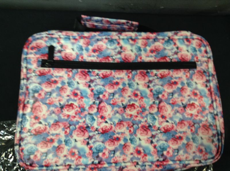 Photo 1 of Large Colored Pencil Case--Floral Pink
