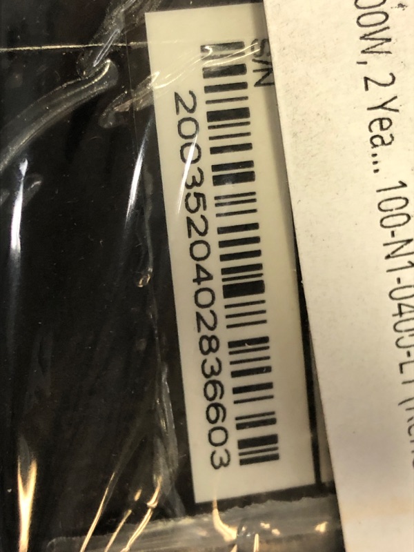Photo 1 of EVGA  400W, Power Supply ---DAMAGE BOX FACTORY SEALED
