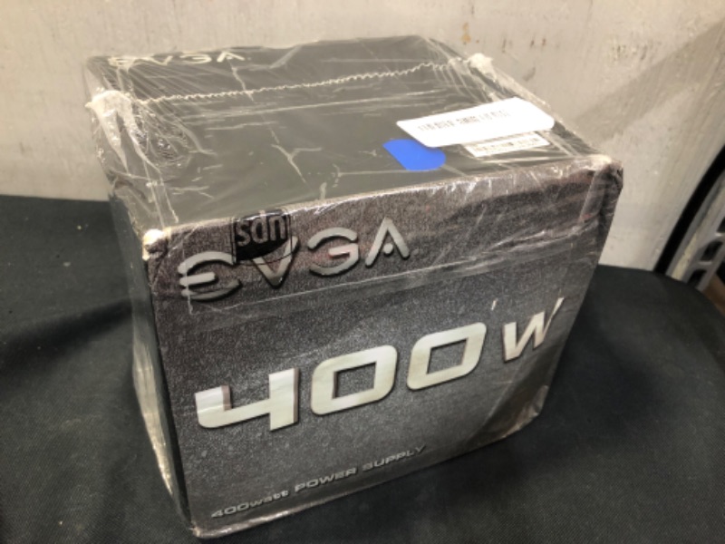 Photo 1 of EVGA  400W, Power Supply ---DAMAGE BOX FACTORY SEALED
