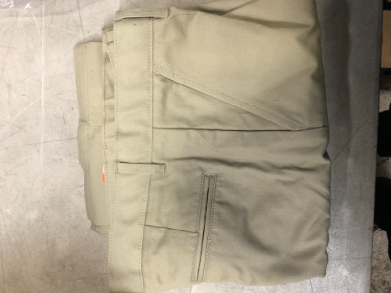 Photo 2 of French Toast Boys' Adjustable Waist Relaxed Fit Pant (Standard & Husky) 18 Husky Khaki Beige