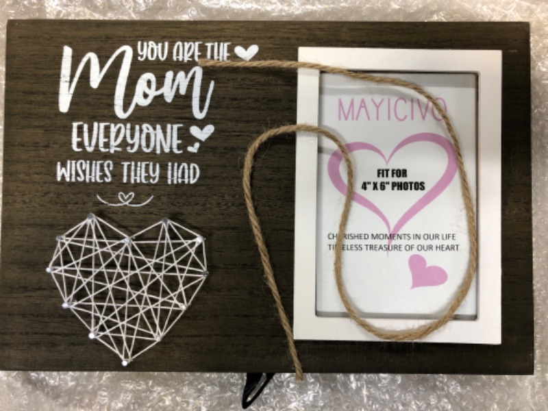 Photo 2 of Best Mom Gifts Christmas Gifts for Mom from Daughter Son Kids, Mom Picture Frame Mother-in Law-Gifts New Mom Gifts for Women, Birthday Gifts for Mom Who Has Everything Mom Thanksgiving Gifts-4x6 Photo
