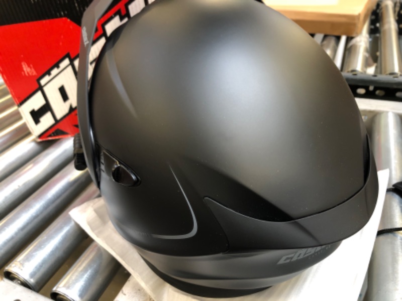 Photo 3 of  Castle X CX950 V2 Modular Electric Snow Helmet (Matte Black - Small)--damage box 

