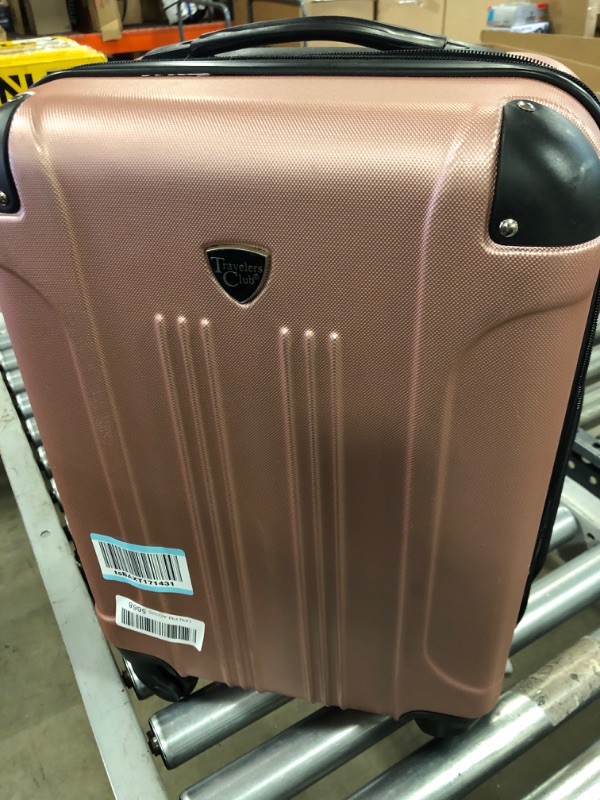 Photo 1 of 21.-Inch Lightweight Hard Side Spinner Suitcase and Small Bag