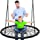 Photo 1 of  Net Swing for Kids Outdoor, 40” Round Saucer Swing for Tree, Platform Circle Swings for Outside & Indoor
