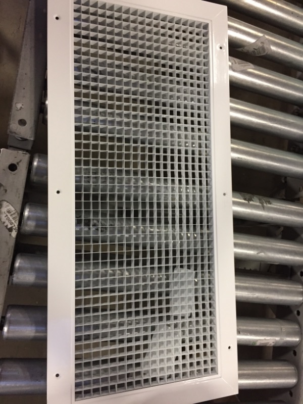 Photo 2 of 26" x 12"" Steel Return Air Filter Grill for 1" Filter Removable Face/Door
