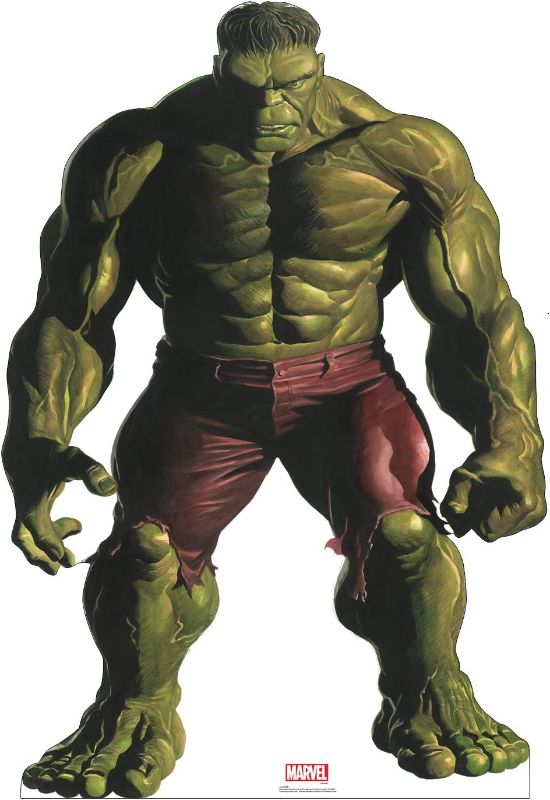 Photo 1 of Advanced Graphics Hulk Life Size Cardboard Cutout Standup - Marvel (48"W X 72"L)
