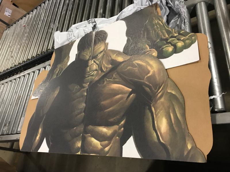 Photo 3 of Advanced Graphics Hulk Life Size Cardboard Cutout Standup - Marvel (48"W X 72"L)
