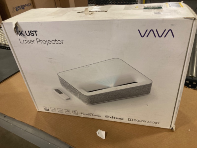 Photo 1 of Vava 4K Ultra Short Throw Laser TV Home Theatre Projector