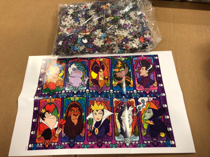 Photo 1 of Ceaco Disney Villains 2 Jigsaw Puzzle - 1500pc 