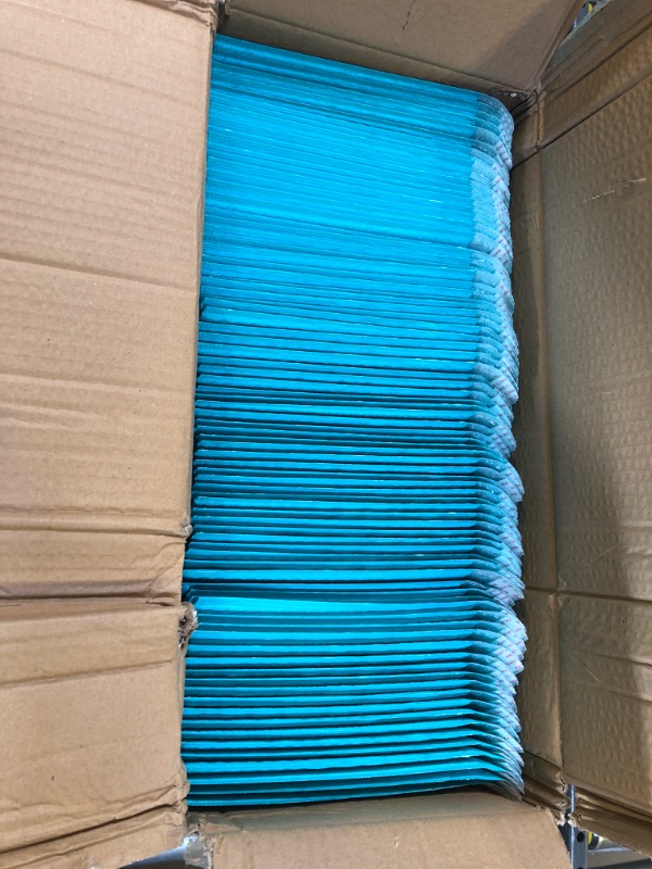 Photo 2 of Rihogar 3x8 Inch Bubble Mailers 300 Pack, Self-Seal Waterproof Padded Envelopes, Cushioned Bubble Mailers Packaging for Shipping, Mailing, Packaging, Small Business, Bulk, Blue Blue 3x8"300pack