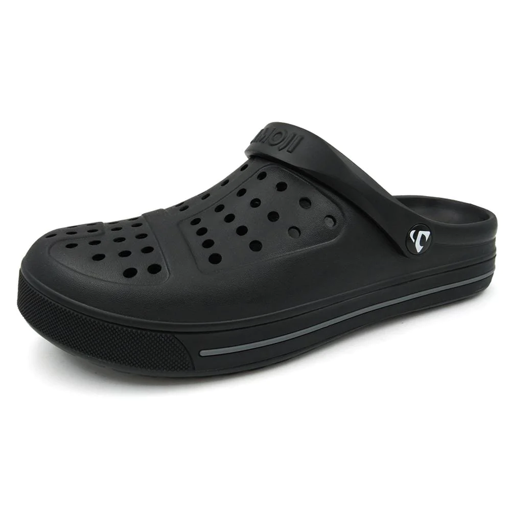 Photo 1 of AMOJI UNISEX CLOG SLIP ONS -BLACK SIZE 240 