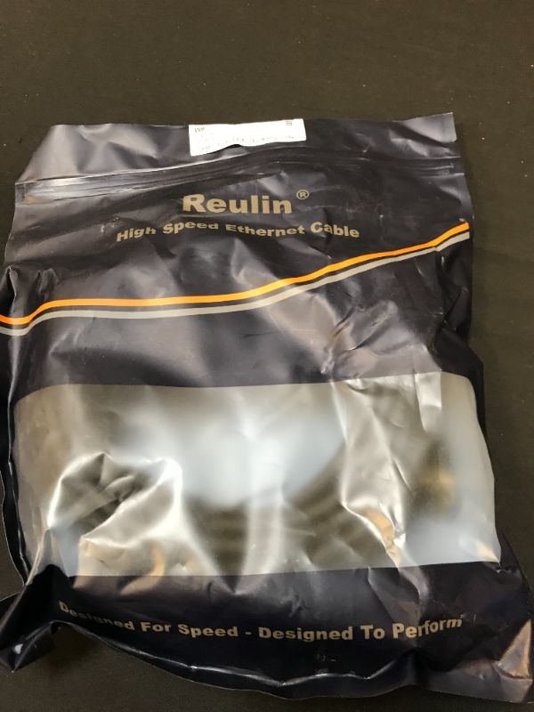 Photo 1 of REULIN Ethernet Cable Plug and Play, Cat8 LAN Cable, TP,40G-2GHz RJ45 Network Cable to Link Modem Router Hub with Smart Tv, Ethernet Splitter, Gigabit Switch, Gaming for Home and Office (26,2 Ft)
