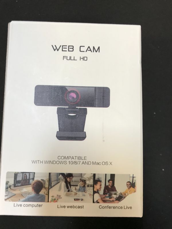 Photo 3 of COLOYEE Webcam HD 1080P Web Camera, Streaming Camera with Cover Microphone Wide Angle for Recording, Calling, Conferencing, Gaming
