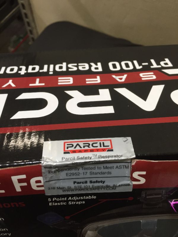 Photo 3 of Parcil Distribution Full Face Organic Vapor, Chemical, Particulate Respirator - 1 Year Full Manufacturer Warranty - Reusable Eye Protection Mask