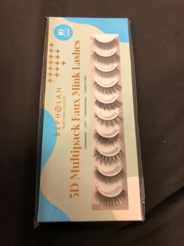 Photo 1 of 5d multipack mink lashes 10 styles