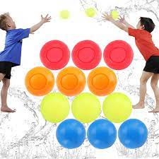 Photo 1 of 12 pcs Reusable Water Balloons,Water Balloons,Sealing Water Balloons,Water Balloons Self Sealing Quick Fill, Suitable for Outdoor Swimming Pool Family Summer Fun Party
