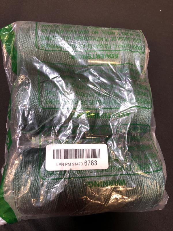 Photo 2 of 2263FT #36 Bank Line Twine Green No.36 Twisted Seine Twine Strong Nylon Nylon Twine String for Fishing, Camping, Outdoor Survival, Decoy Lines, Netting Crafting, Home Improvements, 3PCS
