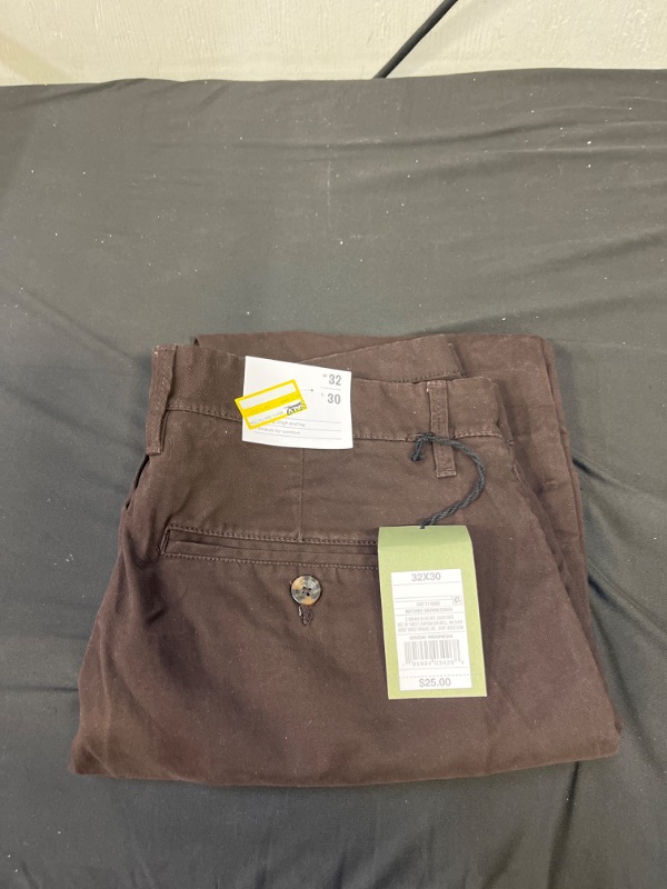 Photo 2 of  Men's Slim Fit Chino Pants - Goodfellow & Co Natures Brown 32x30