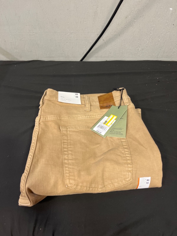 Photo 2 of  Men's Slim Fit Jeans - Goodfellow & Co Khaki 40x32