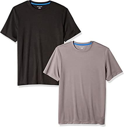 Photo 1 of Amazon Essentials Men's Performance Tech T-Shirt, Pack of 2
size xl