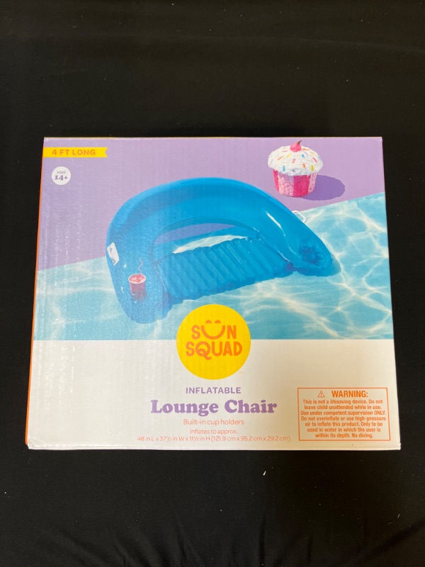 Photo 2 of Chill Lounge Chair Blue - Sun Squad™

