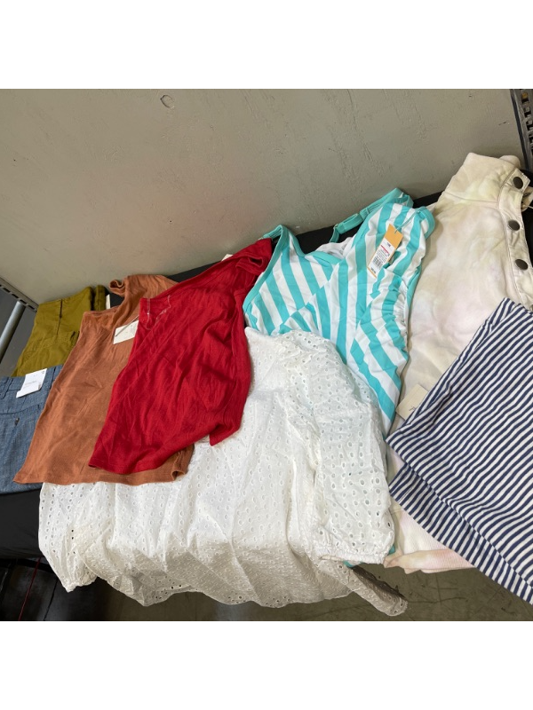 Photo 1 of BAG LOT, WOMEN'S CLOTHING, VARIOUS STYLES, SIZES L-XXL