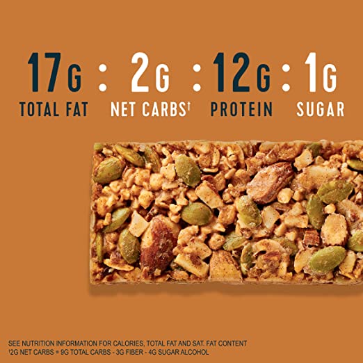 Photo 2 of : RATIO KETO : TOASTED ALMOND CRUNCHY BAR, 12 - 1.45 OZ BARS, EXP: SEP 19, 2022