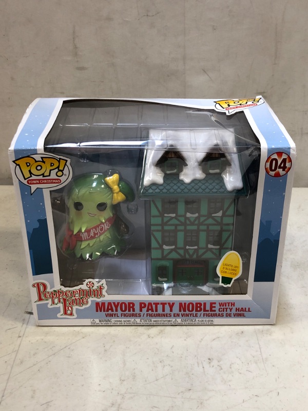 Photo 2 of Funko Pop! Town: Holiday - Town Hall with Mayor Patty Noble, Multicolor
