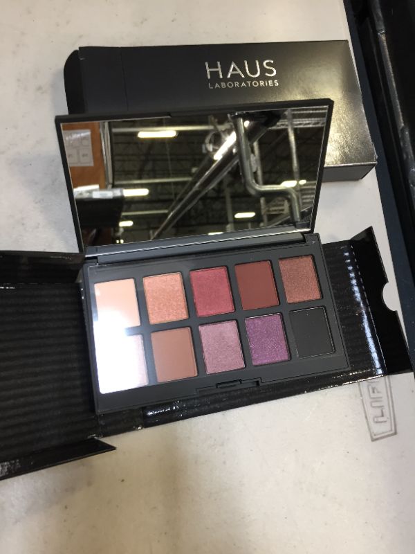 Photo 1 of HAUS LABORATORIES By Lady Gaga: GLAM ROOM PALETTE NO. 1: FAME | 10-Shade Eyeshadow Palette, Blendable & Buildable Eye Makeup with Pigmented Matte, Metallic, Shimmer, and Sparkle Finishes