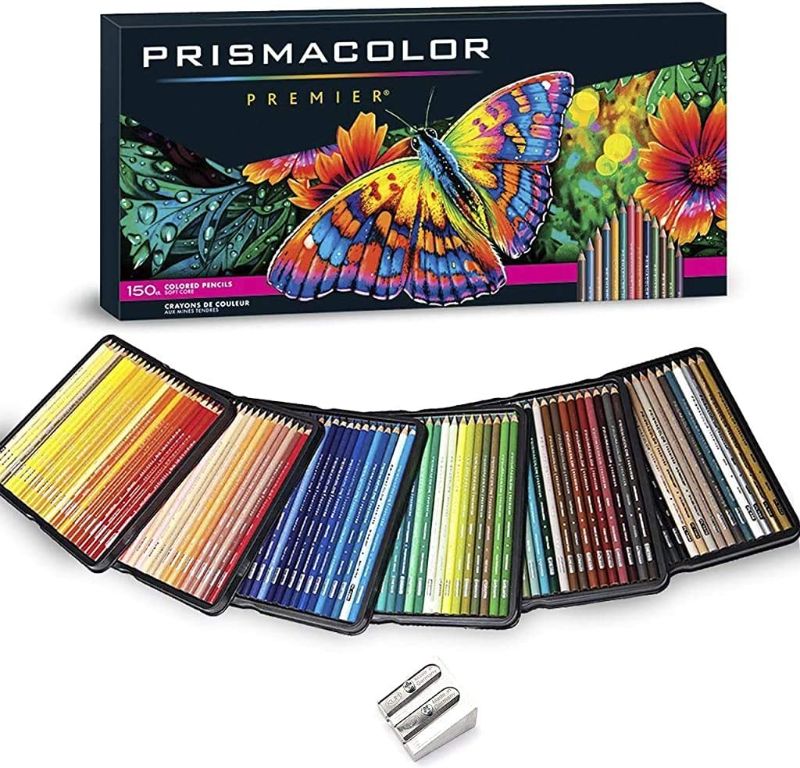 Photo 1 of Prismacolor 150-Color Set Premier Colored Pencils (FACTORY SEALED)