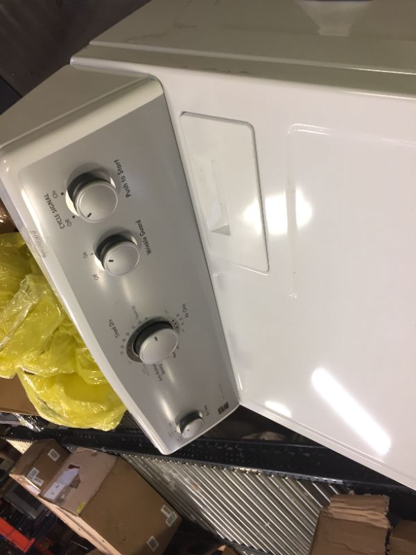 Photo 4 of Kenmore 75132 7.0 cu. ft. Gas Dryer with SmartDry Plus Technology - White-----missing power cord sale for parts only 
