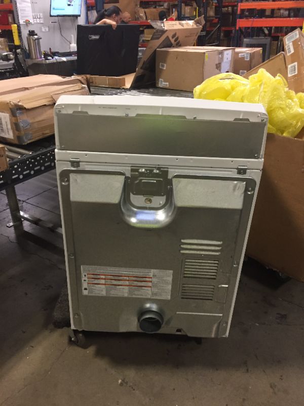 Photo 6 of Kenmore 75132 7.0 cu. ft. Gas Dryer with SmartDry Plus Technology - White-----missing power cord sale for parts only 
