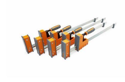 Photo 1 of 4-Piece Steel Parallel Clamp Set
