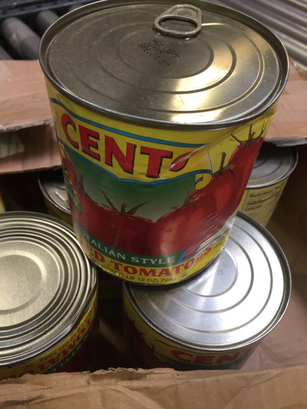 Photo 4 of 10 cans of tomato sauce Cento Peeled Tomatoes, Italian Style, 28 oz    08/2023
