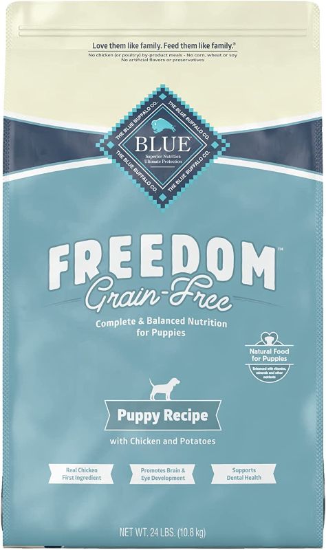 Photo 1 of Blue Buffalo Freedom Grain Free Natural Puppy Dry Dog Food, Chicken-----oct 25 2021
